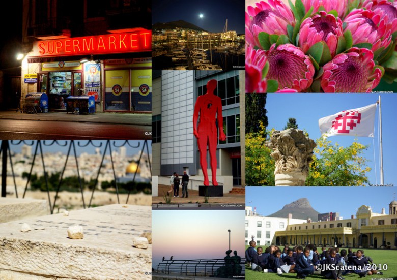 Mosaico Jerusalem e Cape Town Mosaico Jerusalem e Cape Town