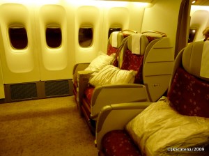 Business Class TAM: Poltronas