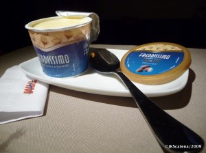 Business Class TAM: Sobremesa