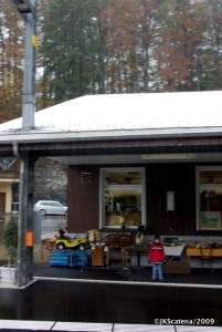 A neve já começa a cobrir as estações
