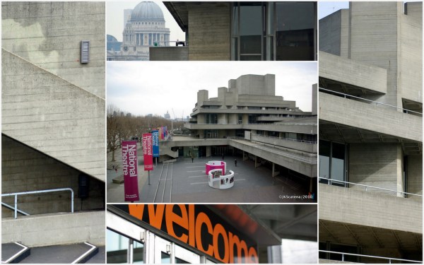 London's National Theatre: Collage