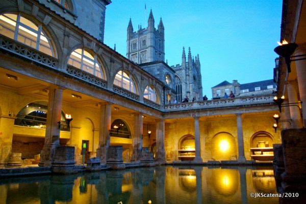 Romans Baths: Pool