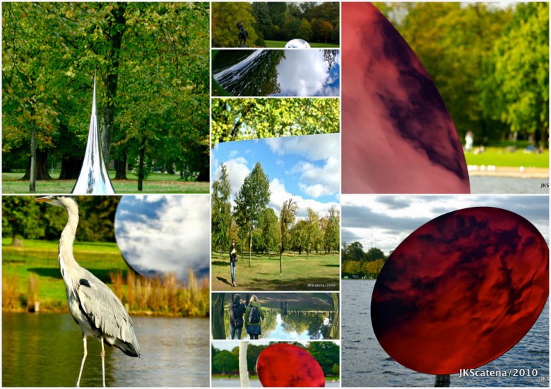 London: Anish Kapoor @ Kensington Garden, Collage
