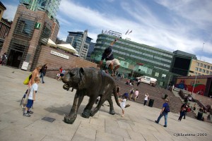 Oslo: Central Station tiger