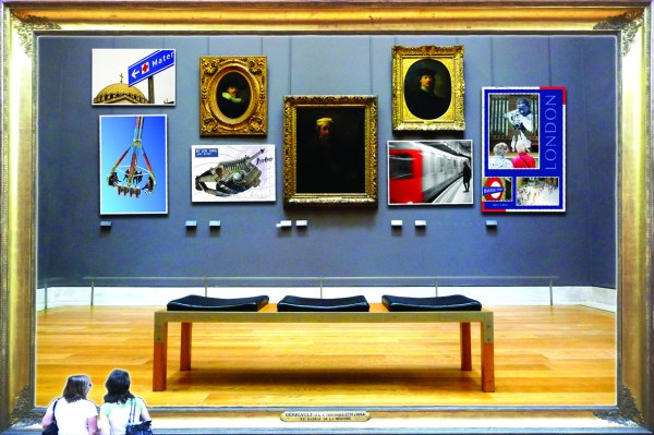 Por Aí - Postal, Frente