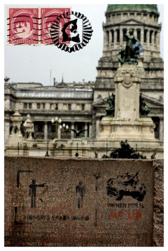 Playmobil Rex (Mail Art)