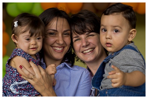 Manu, Ju, Dri e Gabriel